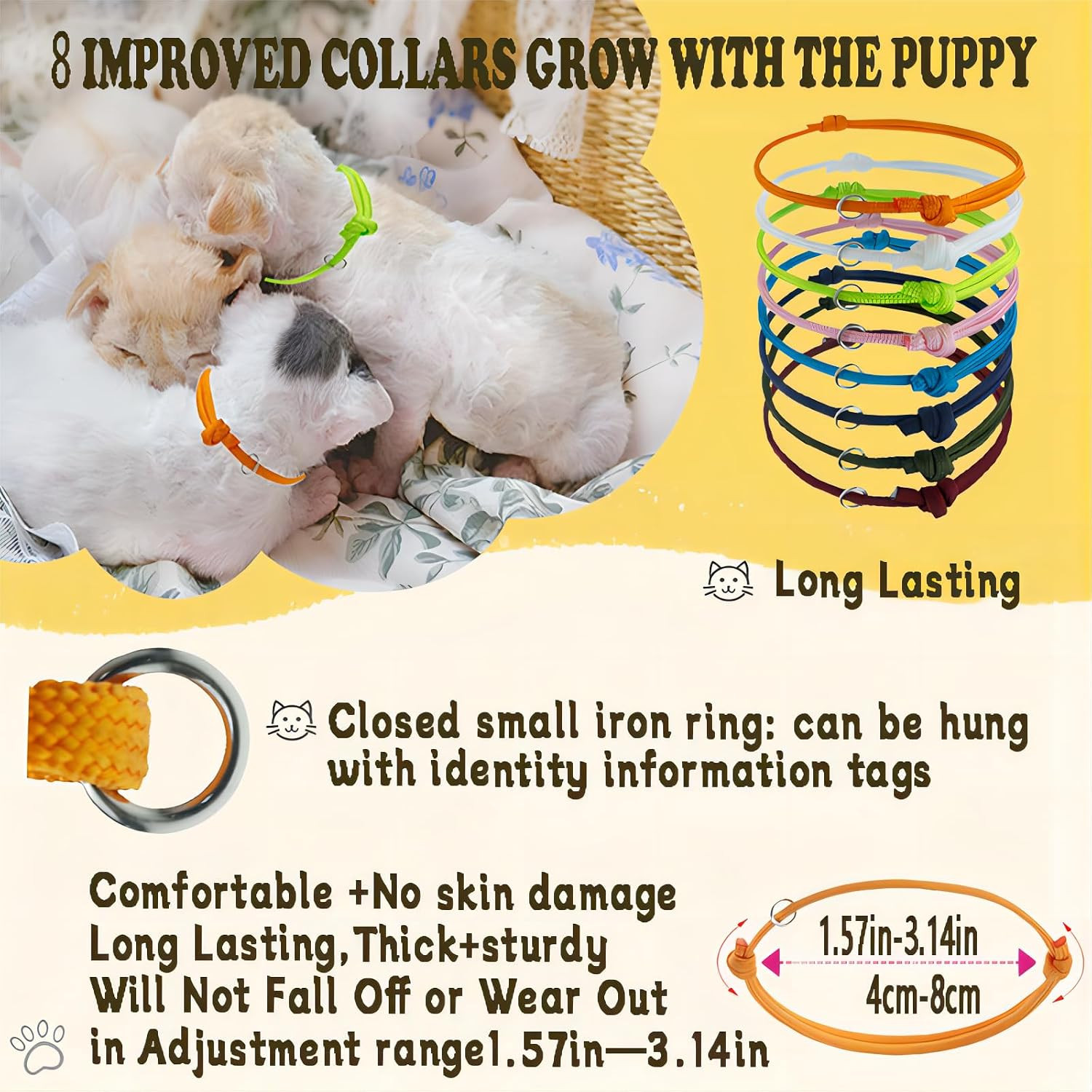 Puppy Kitten Whelping Supplies， Whelping Kit for Puppies Birth-Newborn Pets Whel