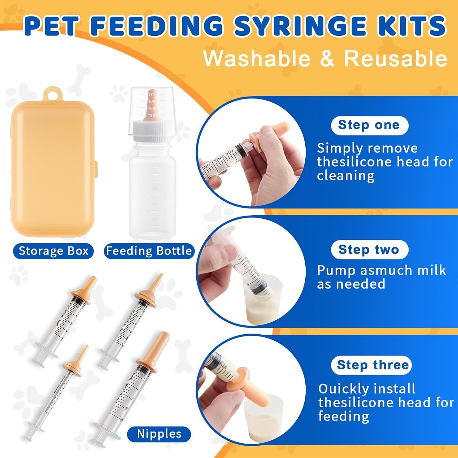52pcs Puppy Whelping Supplies, Whelping kit, Puppies Birth, Kitten Dog Supplies,