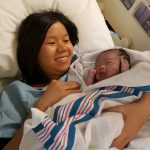 baby ivy delivered at the birthing center