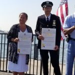 Dr. Lisa Eng receives citation from Brooklyn Borough President Eric Adams