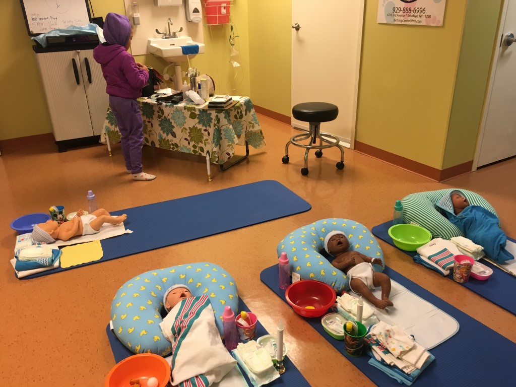 Baby BIrthing Class at the BCNY