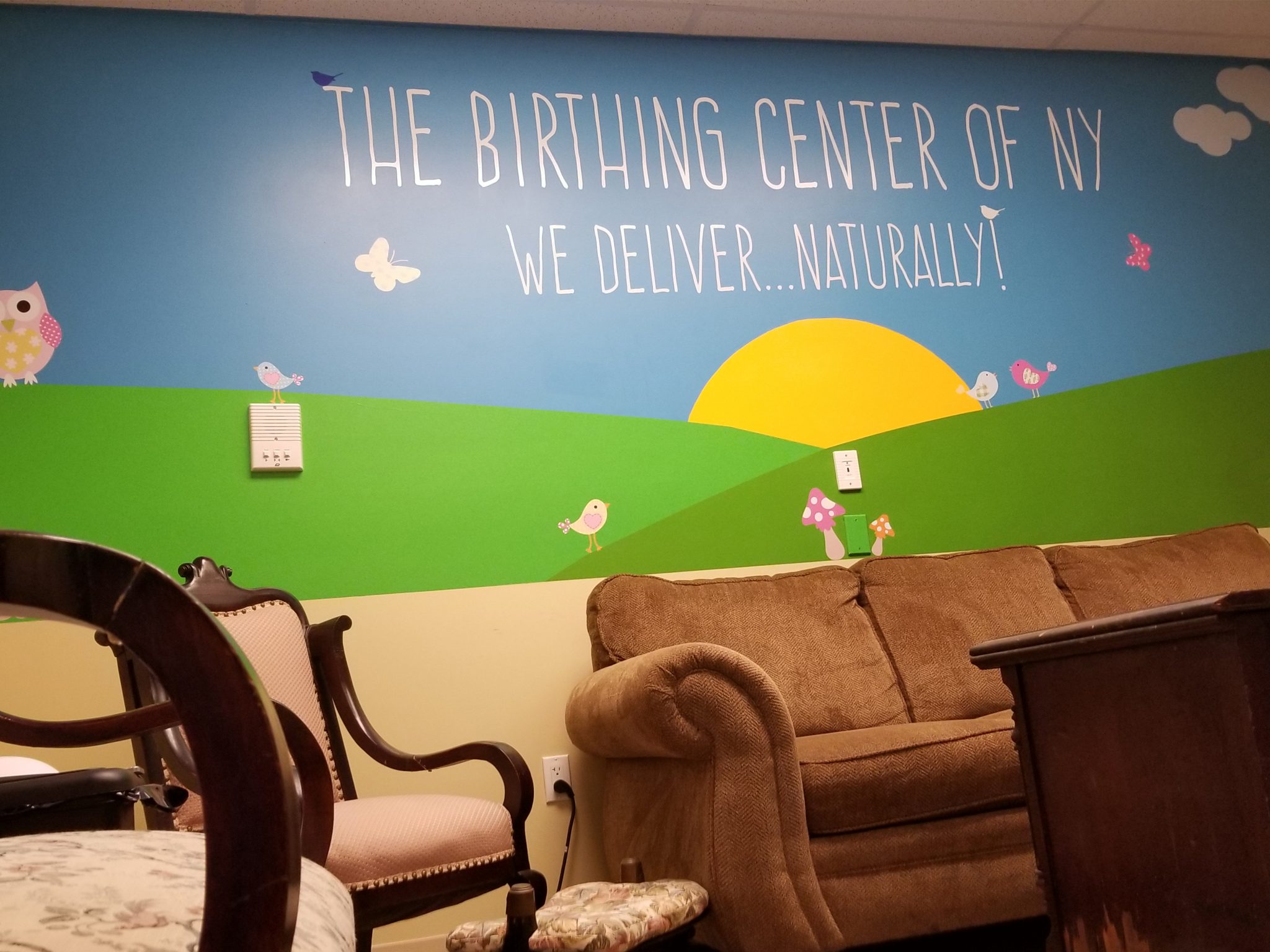 Reception Area at The Birthing Center of NY