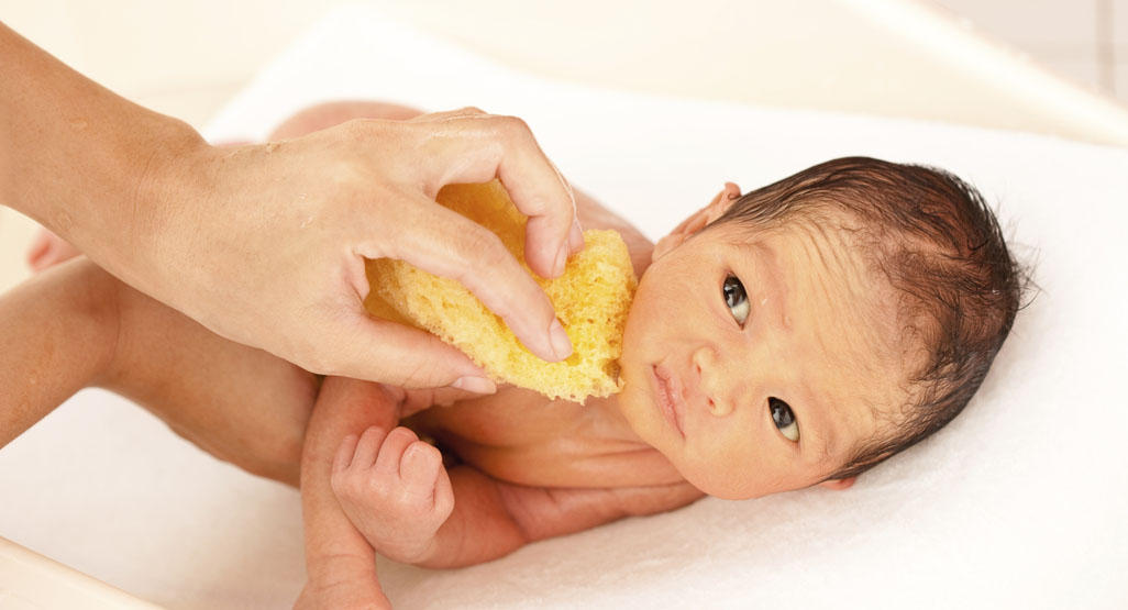 baby first bath